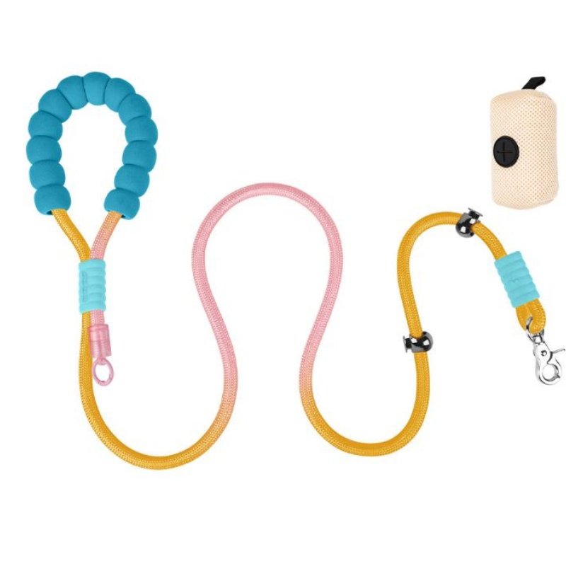 Explosion-proof Dog Leash For Small And Medium-sized Dogs, Suitable For Corgi, Border Collie, Shiba Inu, Dog Walking Collar And Dog Chain - 9