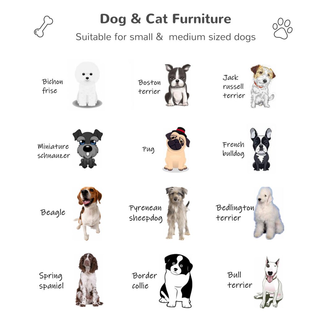 Wicker Dog House Raised Rattan Puppy Bed Cat Shelter for Indoor Outdoor Garden Patio Pet Sofa with Removable Cushion for Medium Sized Pet Brown - 6
