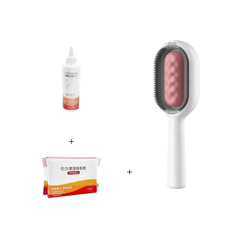 Pet Grooming Brush Dematting Dog Comb Cat Brush To Remove Floating Hair Sticky Hair With Tank Pet Cleaning Supplies - 9