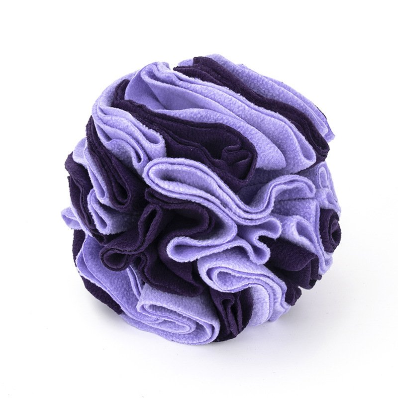 Dog Sniffing Training Blanket Snuffle Ball Mat Detachable Pads Puzzle Toy Pet Supplies For Dogs Cats - 6