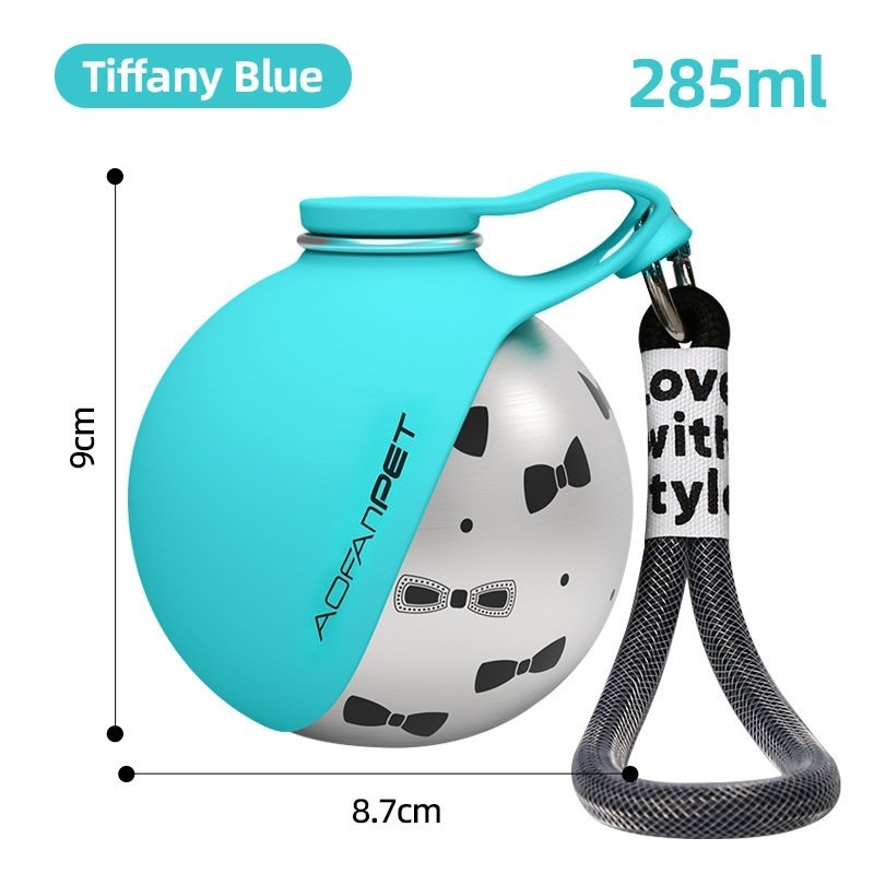 Creative Portable Outdoor Pet Stainless Steel Water Cup Small Dog Water Bottle Convenient Dog Drink Dispenser Puppy Travel Portable Water Bowl Pet Products - 10