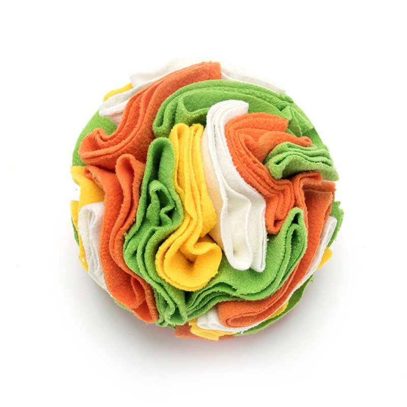 Dog Sniffing Training Blanket Snuffle Ball Mat Detachable Pads Puzzle Toy Pet Supplies For Dogs Cats - 4
