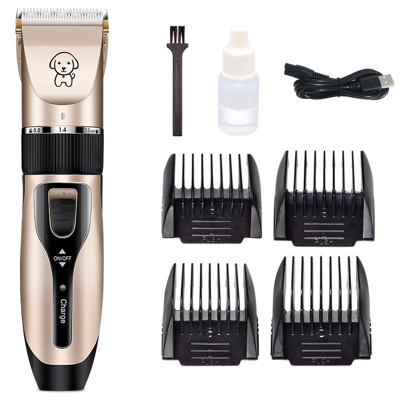 Professional Low Noise Pet Hair Clipper Easy Grooming For Dogs & Cats - 9