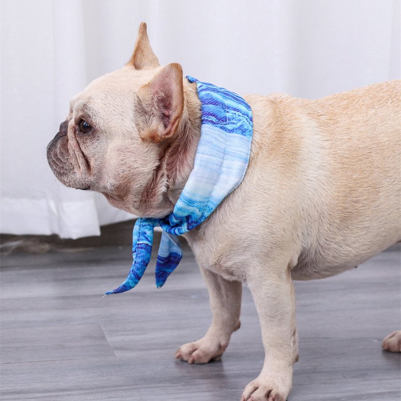 Pet Fashion Cooling Cat Ice Scarf - 4