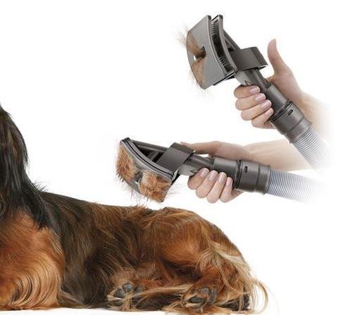 Pet Grooming Brush Tool Pet Vacuum Cleaner Brush Attachment - 3
