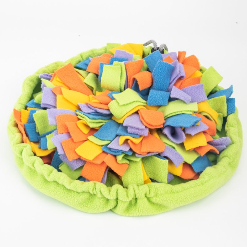 Pet Snuffle Mat For Dogs, Interactive Feed Game For Boredom, Encourages Natural Foraging Skills For Cats Dogs Bowl Travel Use, Dog Treat Dispenser Indoor Outdoor Stress Relief - 3