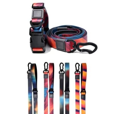 Heat Transfer Printing PVC Coated Rubberized Waterproof Traction Rope Set