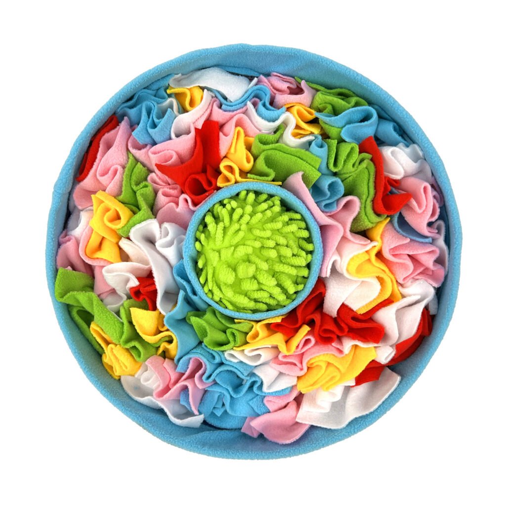 Pet Smell Puzzle Food Hiding Decompression Toy Mat - 4
