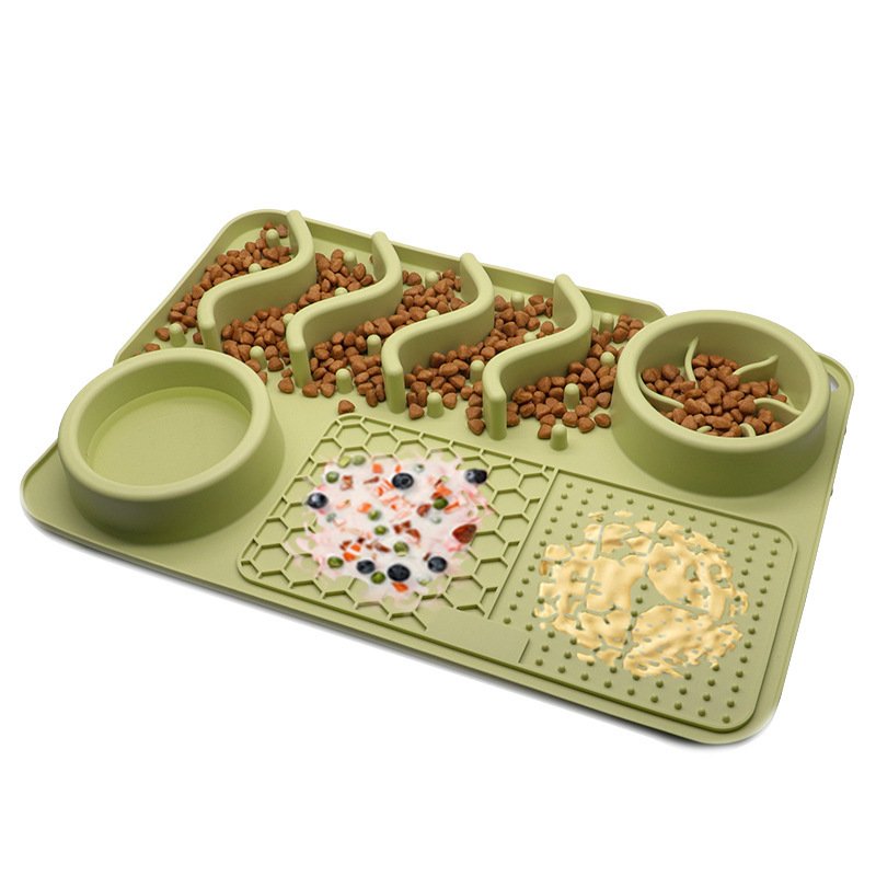 Dog Silicone Licking Pad Pet Licking Mat Silicone Smelling Mat Multifunctional Food Bowl Pets Supplies - 9