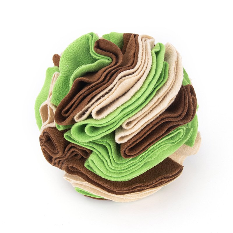 Dog Sniffing Training Blanket Snuffle Ball Mat Detachable Pads Puzzle Toy Pet Supplies For Dogs Cats - 10