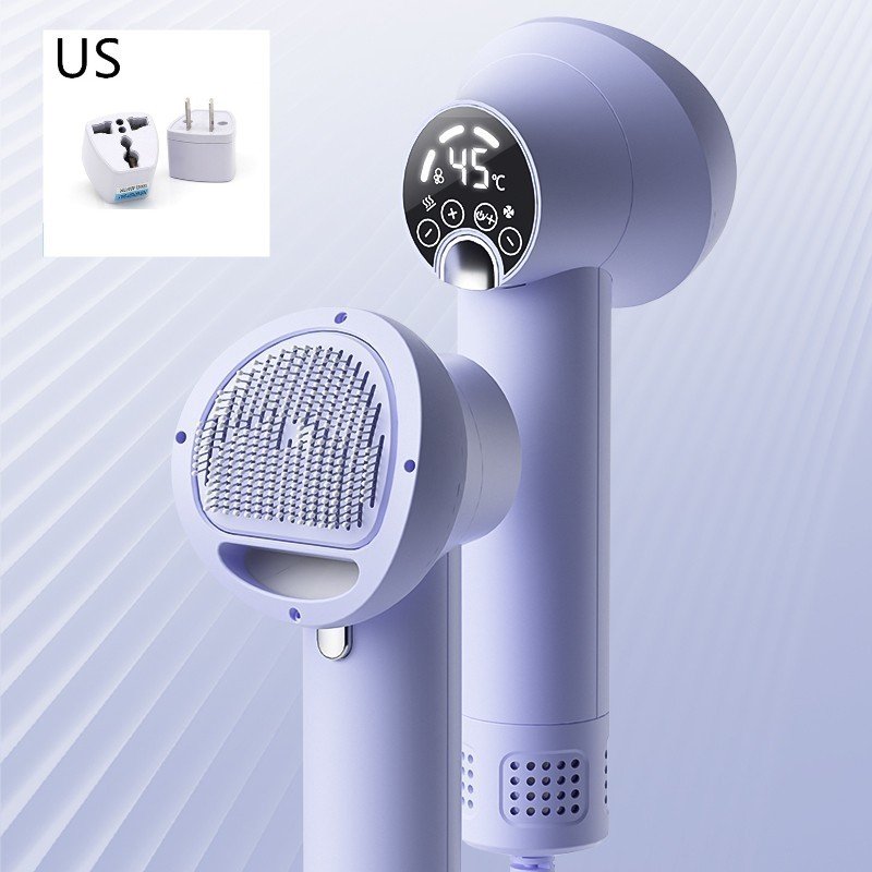 Smart Pet Hair Dryer Dog Golden Retriever Cat Grooming Hairdressing Blow & Comb Silent No Harm Pet Cleaning Supplies Pet Products - 2