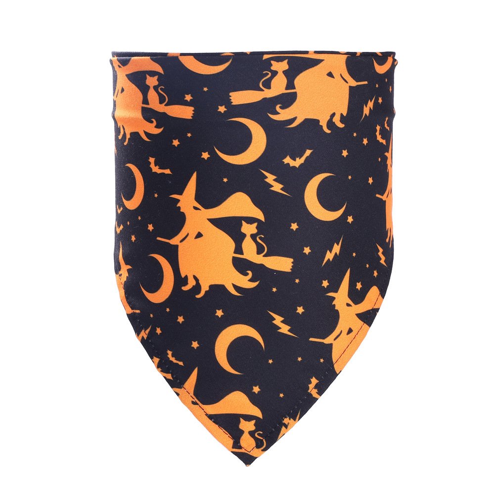 Halloween Pet Cat Dog Decorative Saliva Towel - 3