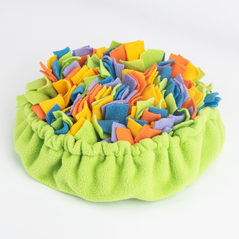 Pet Snuffle Mat For Dogs, Interactive Feed Game For Boredom, Encourages Natural Foraging Skills For Cats Dogs Bowl Travel Use, Dog Treat Dispenser Indoor Outdoor Stress Relief - 5
