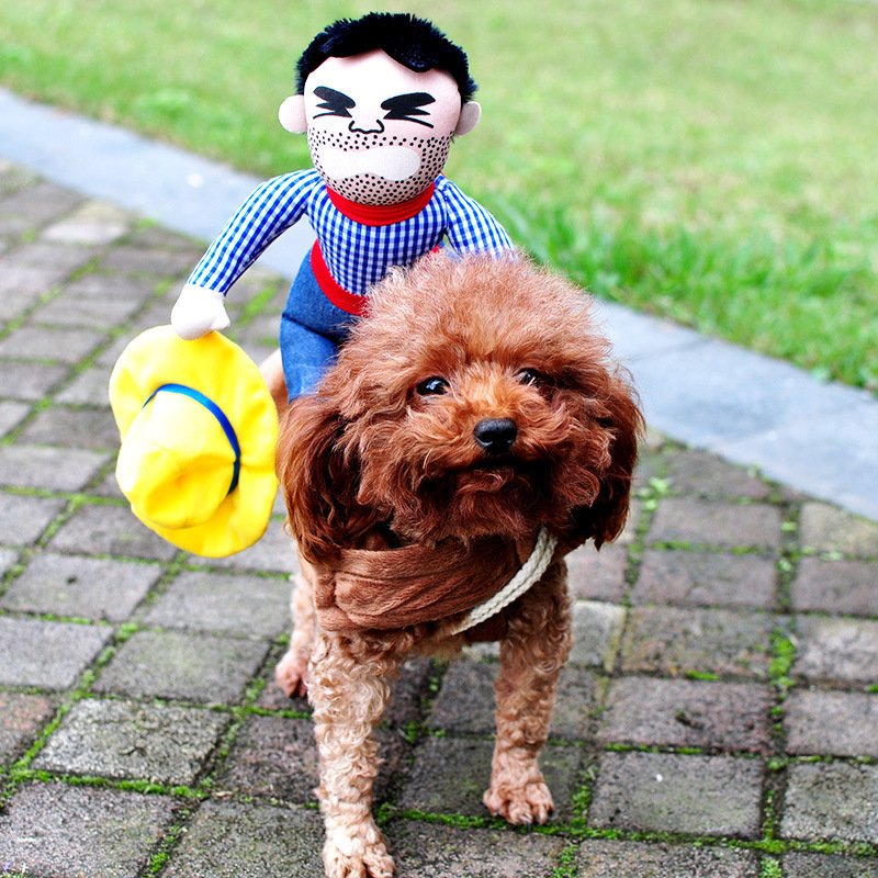 Halloween Pet Costume Pet Dog Funny Clothes Adjustable Dog Cosplay Costume Scary Costume Party Gatherings - 4