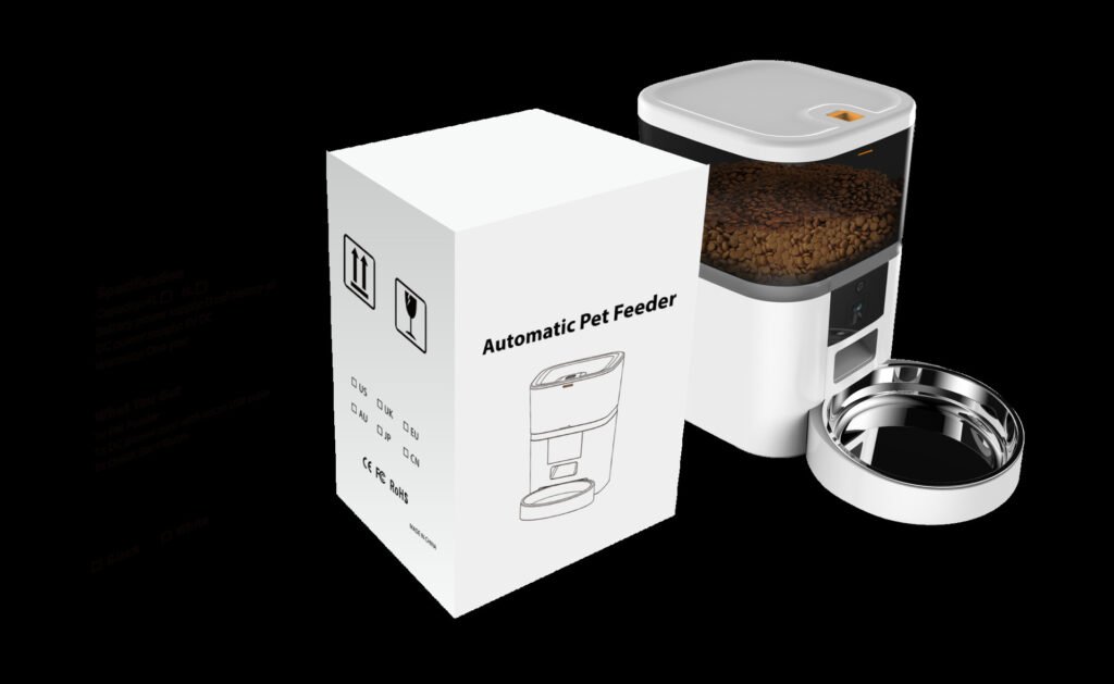 Video Camera With Adjustable Performance Pet Feeder - 9