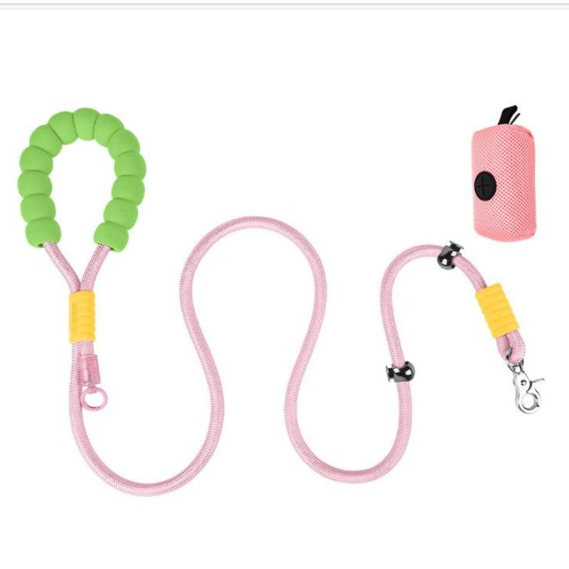 Explosion-proof Dog Leash For Small And Medium-sized Dogs, Suitable For Corgi, Border Collie, Shiba Inu, Dog Walking Collar And Dog Chain - 4