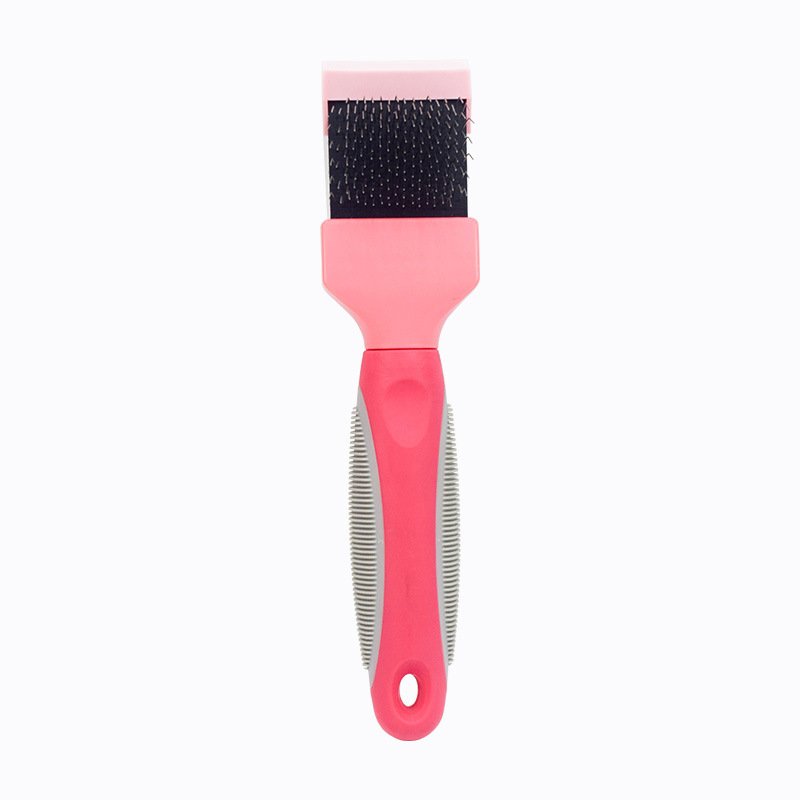 Pet Self Cleaning Hair Brush Cleaning Pets Supplies Cat Double Sided Soft Comb - 8
