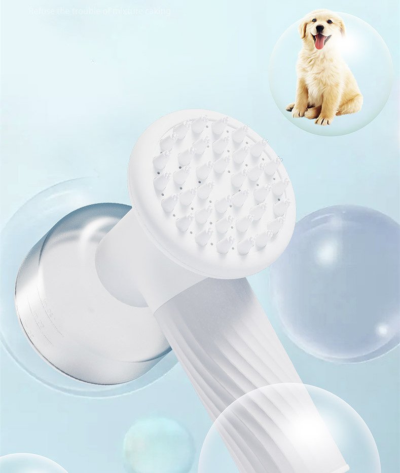 Automatic Foaming Dog Cat Bath Brush Dog Shampoo Brush With Soap Dispenser Electric Pet Grooming Massage Brush Pet Bath Brush Scrubber Comb For Dog Cat Pet Products - 9