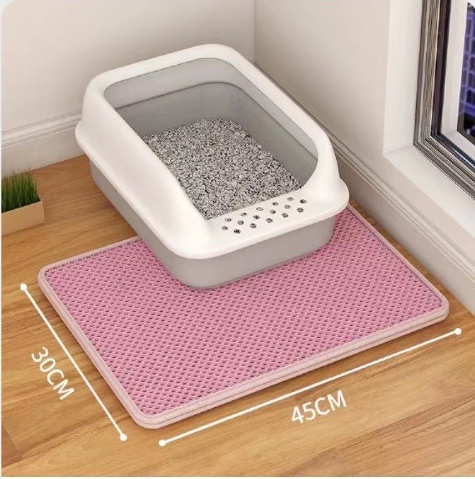 Cat Litter Mat Double Layer Filter Anti-bring Out - 8