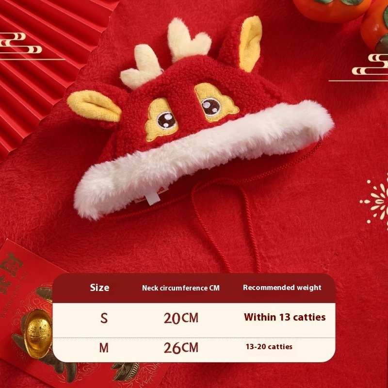 Pet Cat Clothes New Year Scarf Collar - 6
