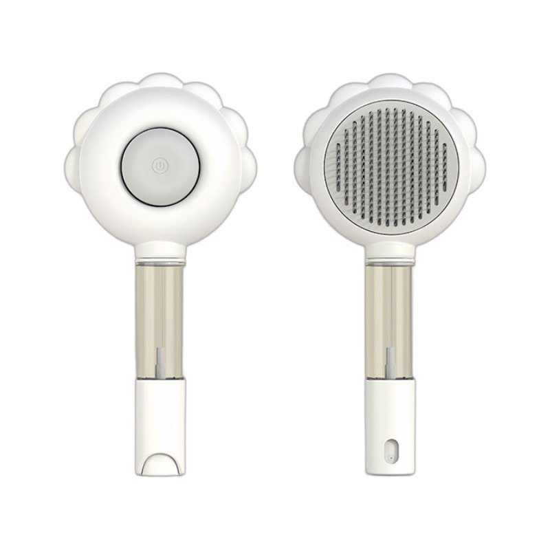 2 In 1 Self Cleaning Dog Brush Comb With Spray Pets Grooming Hair Remover Combs Brush Floating Hair Pet Grooming Brush Pet Products - 9