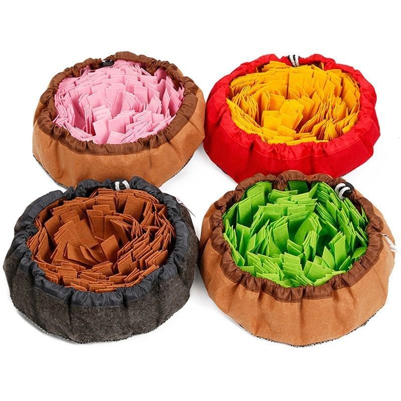 Pet Sniffing Mat Slow Food Puzzle Blanket - 4