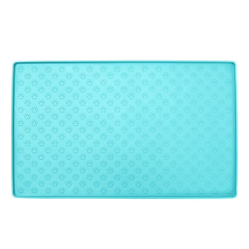 Spot Pet Mat, Waterproof And Easy To Clean Silicone Dog Mat, Cat Mat, Square Pet Placemat, Pet Supplies - 8
