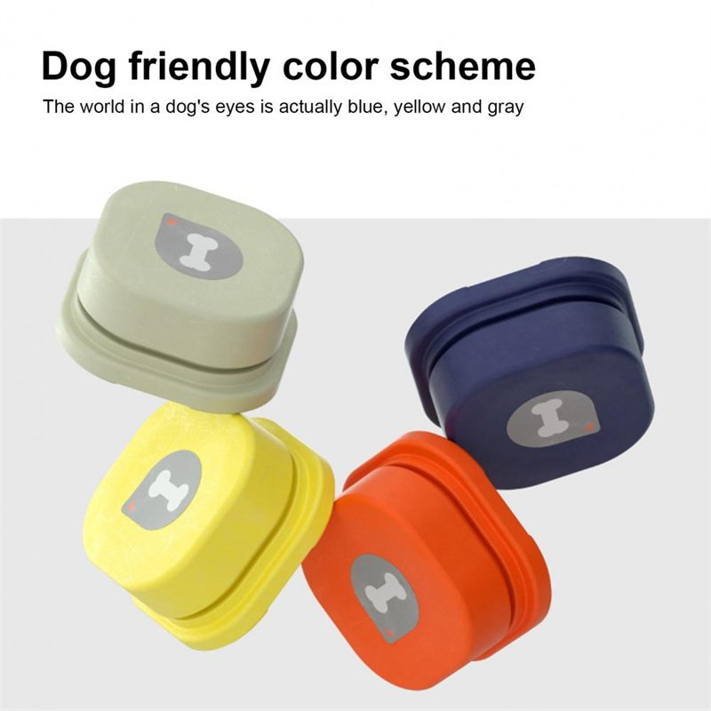4 Colors Pet Communication Button One-click Prevent Physical Inactivity Recordable Dog Talking Button Toy Cat Toy Pet Products - 7