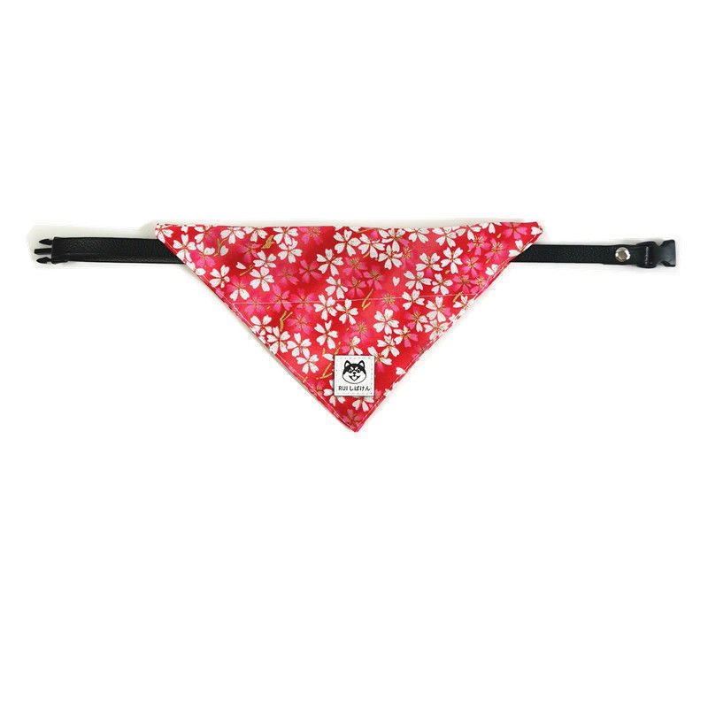 Japanese Tang Grass Pattern Dog Triangular Binder - 10