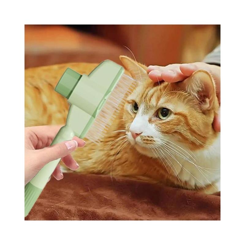 Cat And Dog Comb, Knot Remover, Hair Removal Tool, Pet Self-cleaning Comb, For Long Hair, Massage, Knot Removal, Hair Removal Exclusively - 4