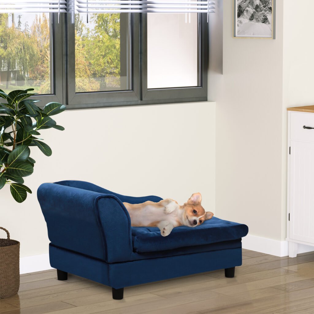 Luxury Small Dog Bed With Hidden Storage - 4