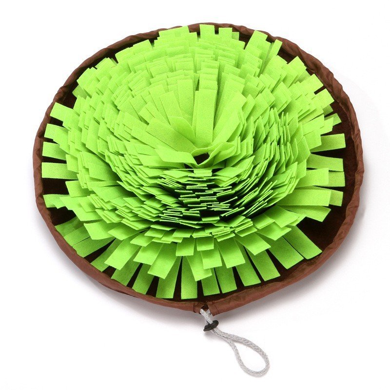 Pet Toy Dog Food-Dispensing Sniffing Training Bowl Puzzle Stress-Relief Scent Training - 5
