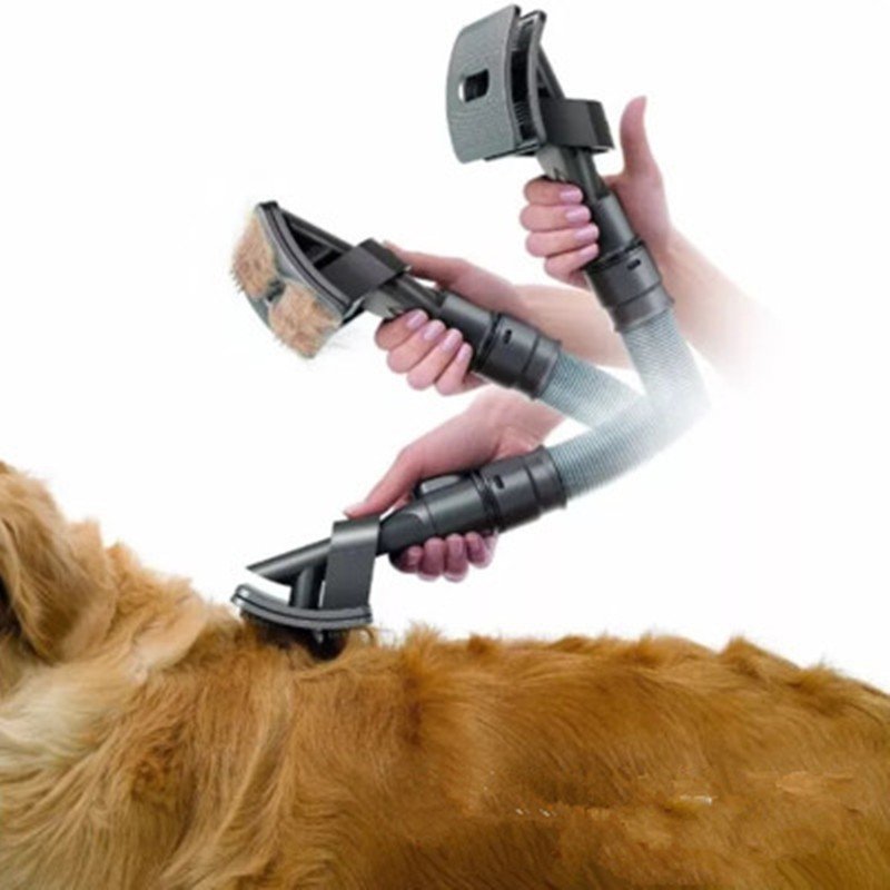 Pet Grooming Brush Tool Pet Vacuum Cleaner Brush Attachment - 10