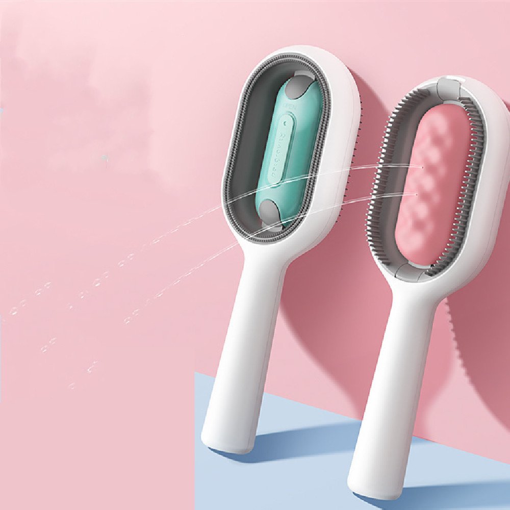 Pet Grooming Brush Dematting Dog Comb Cat Brush To Remove Floating Hair Sticky Hair With Tank Pet Cleaning Supplies - 2