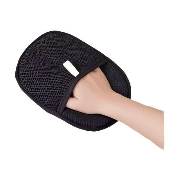Pet Hair Remover Mitt Pet Hair Remover Gloves Deshedding Brush Glove For Dog Cat Rabbit With Long Short Curly Hair - 3