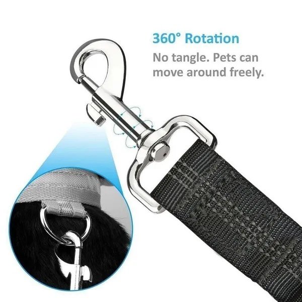 2 Pack Cat DOG PET Safety Seatbelt Car Vehicle Seat Belt Adjustable Harness Lead - 8