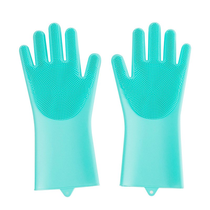 Silicone Dog Grooming Hair Comb Puppy Brush Glove Bath Cleaning Brushes Small Dog Cat Massage Pet Grooming Gloves - 7