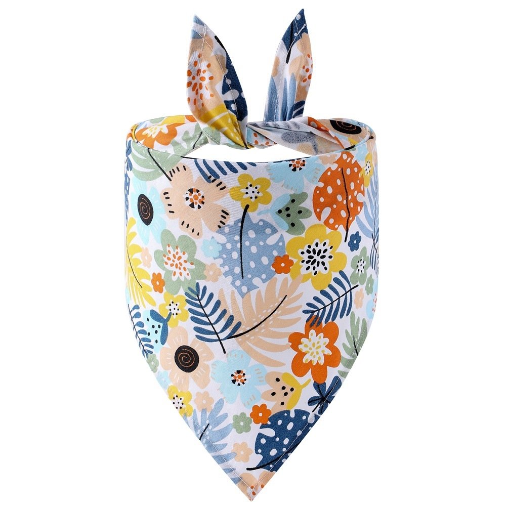 New Pet Triangle Summer Fruit Dog Saliva Towel - 5