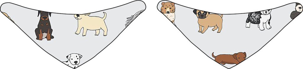 Reversible Pet Bandana - 5