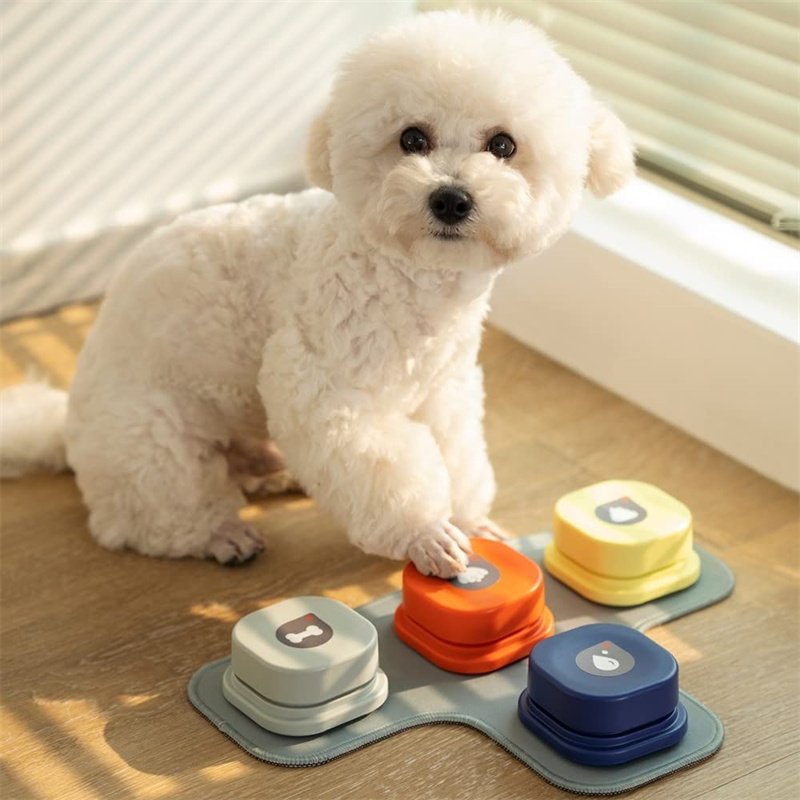4 Colors Pet Communication Button One-click Prevent Physical Inactivity Recordable Dog Talking Button Toy Cat Toy Pet Products - 5