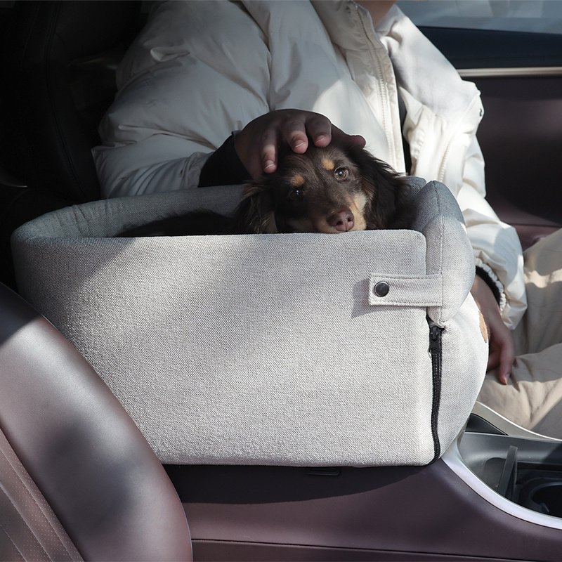 Car Central Dog Car Seat Bed Portable Dog Carrier For Small Dogs And Cats Safety Travel Bag Accessories Pet Products - 5