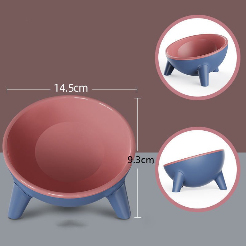 Cat Dog Bowl With Stand Pet Feeding Food Bowls Dogs Bunny Rabbit Nordic Color Feeder Product Supplies Pet Accessories - 5
