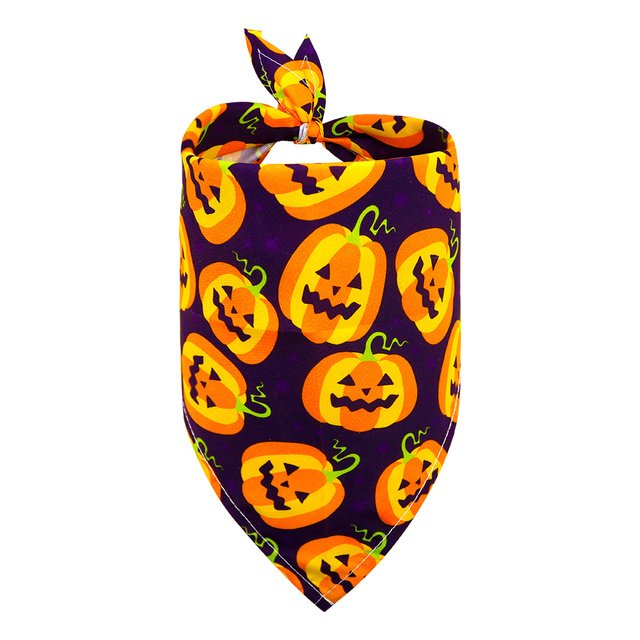 Dog Bandanas HalloweenAccessories Pet - 5