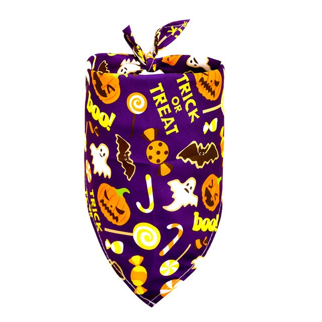 Dog Bandanas HalloweenAccessories Pet - 2