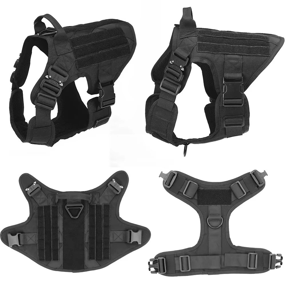 Pet Harness Luxury Dog Leash Set Chest Dog  Nylon Camouflage Dog Harness - 3