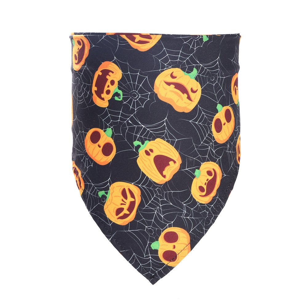 Halloween Pet Cat Dog Decorative Saliva Towel - 8