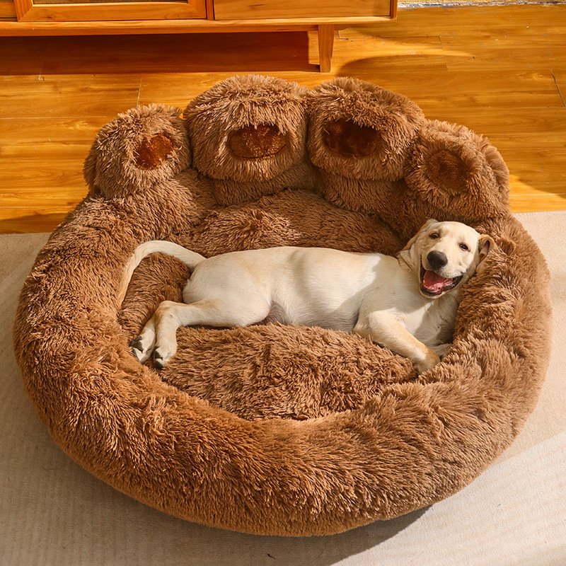 Kennel Warm Medium Large Dog Corgi Golden Retriever Bed Fleece-lined Sofa Mattress - 8