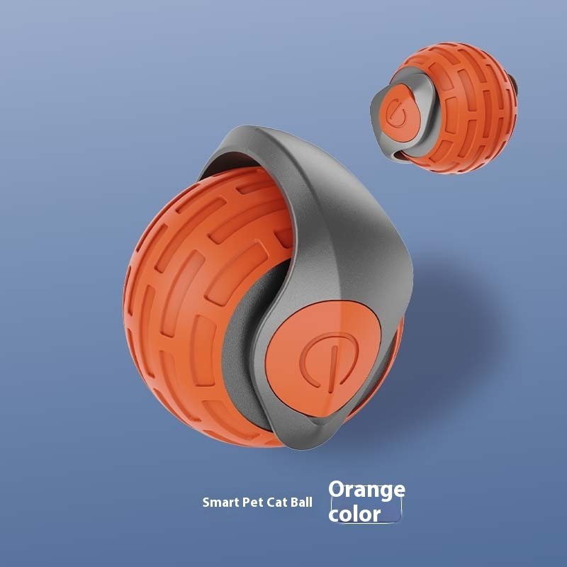 New Interactive Cat Toys Ball Auto Electric Rolling Ball Toys For Cat Kitty Pets Smart Automatic Teaser USB Rechargeable Cat Toy Pet Products - 4