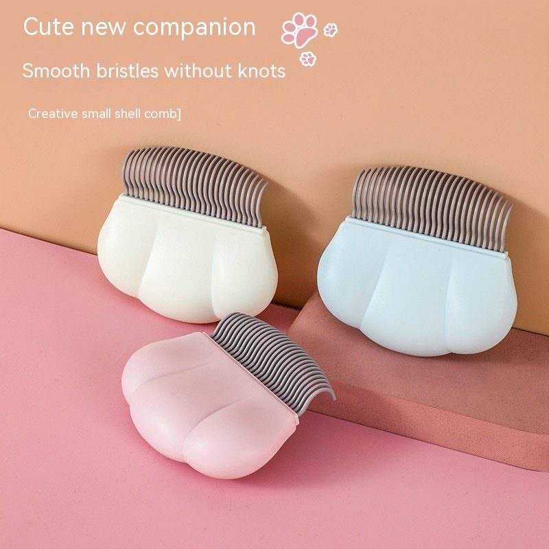 Dog Grooming Comb Comfortable Pet Small Lice Flea Combs Universal Shedding Brush Shell Comb Removes Tangles For Dogs Rabbit Pets Products - 4