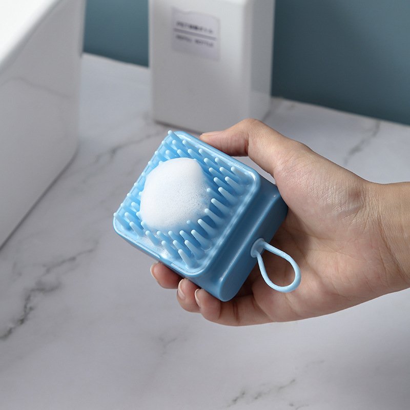 Pet Dog Cat Bath Brush Comb Multifunctional Brush Hair Fur Grooming Massaging Washing Comb Wet And Dry Remove Hair Knots - 7